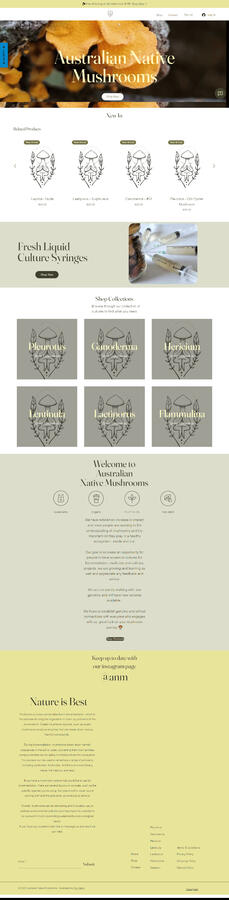 Australian Native Mushrooms